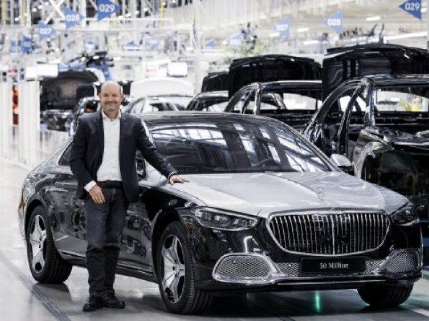Një veturë e veçantë shënon numrin 50 milionë vetura të prodhuara nga Mercedes