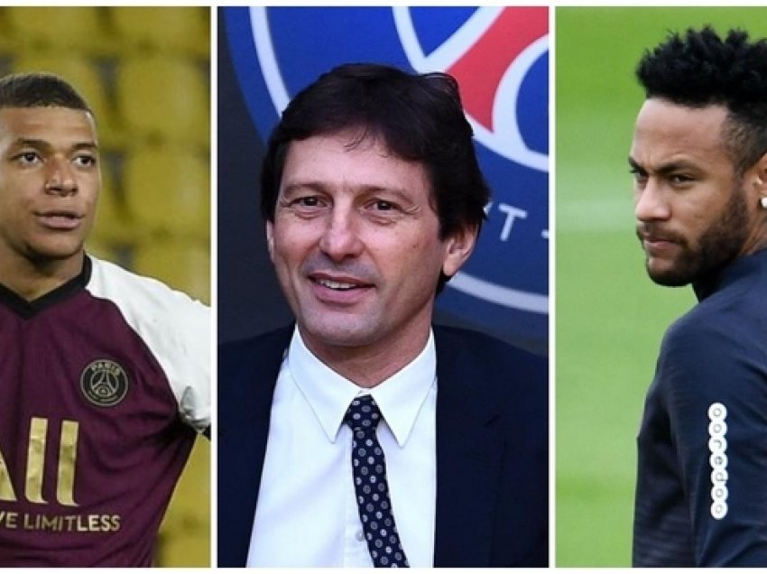 Drejtori sportiv i PSG zbulon të ardhmen e Neymar dhe Mbappe