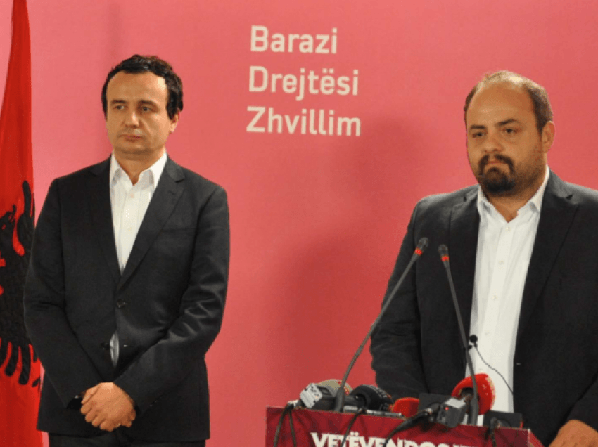 Vetëvendosje zyrtarizon kandidaturën e Bioken Abazit për zgjedhjet në Shqipëri