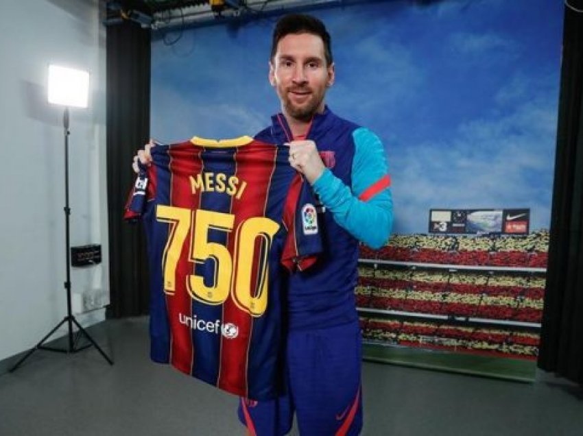 Messi: Është krenari ta arrish këtë numër ndeshjesh në fanellën e Barcelonës