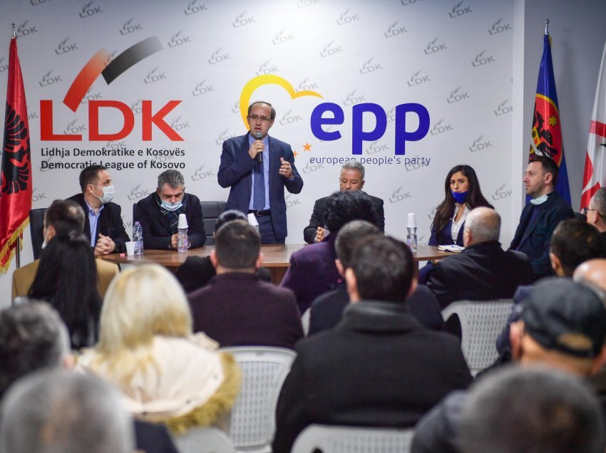 Hoti në Ferizaj: LDK-ja, shtëpia jonë politike është dhe do të mbetet e bashkuar