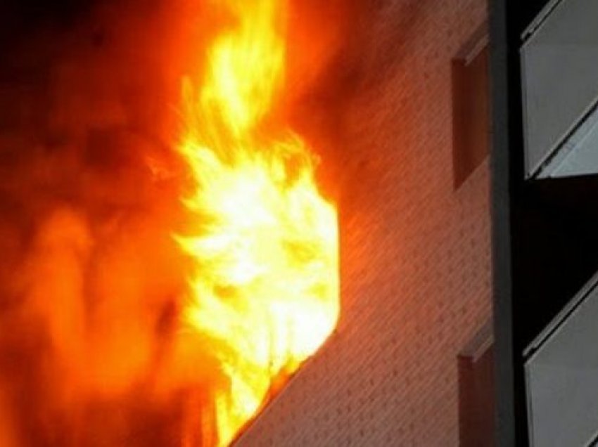Shpërthen bombola e gazit në Vlorë, apartamenti përfshihet nga flakët
