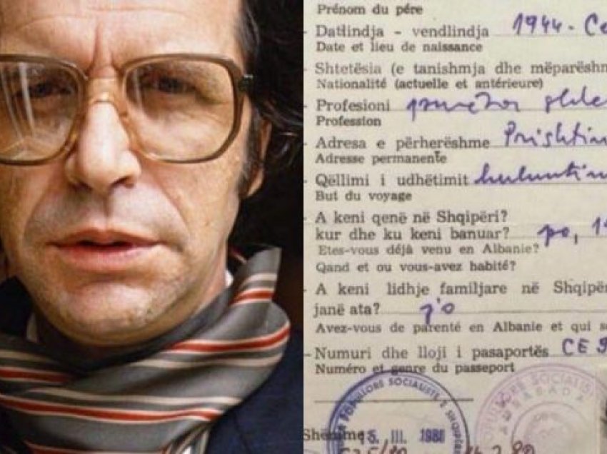 Dokument: Kërkesa e Rugovës për hyrje në Shqipëri gjatë kohës së Enver Hoxhës