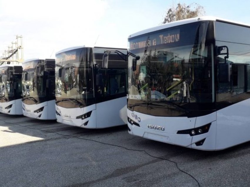 Komuna e Tetovës me autobusë të rinj publik