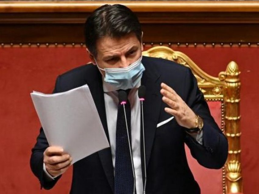 Qeveria e kryeministrit italian i mbijeton votimit në Senat