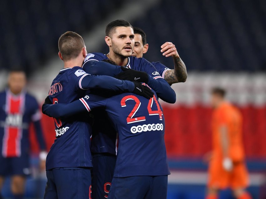 PSG nënshtron Montpellierin në “Parc des Princes”