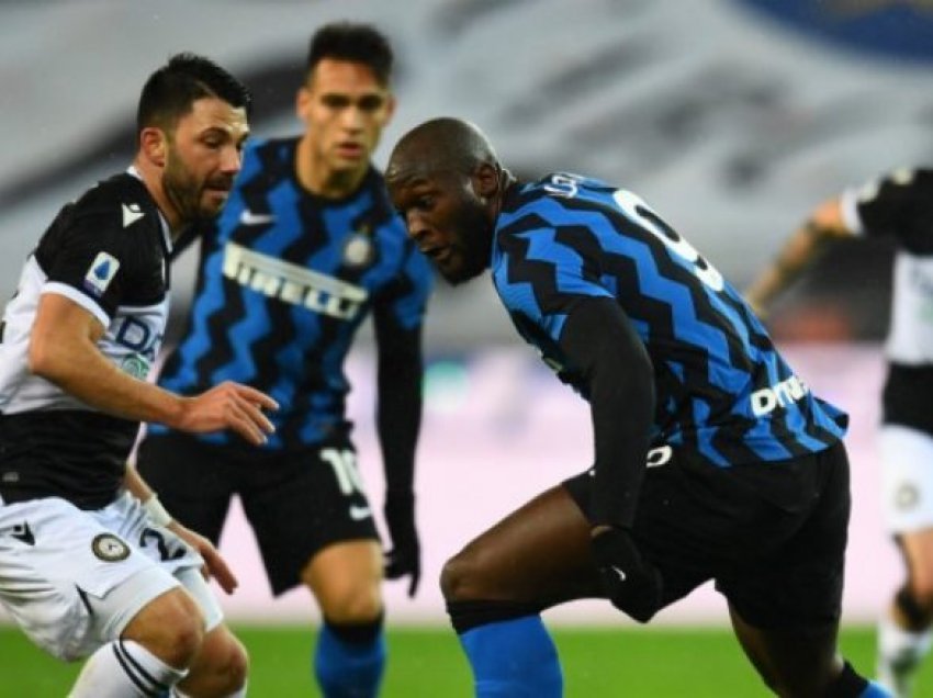 Interi nuk përfiton nga humbja e Milanit, barazon me Udinesen