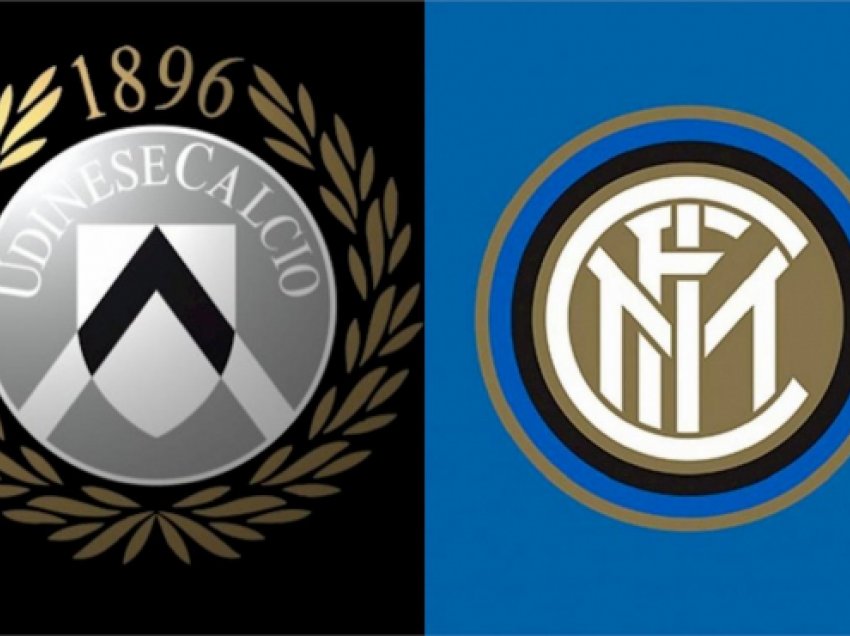 Udinese – Inter, formacionet zyrtare