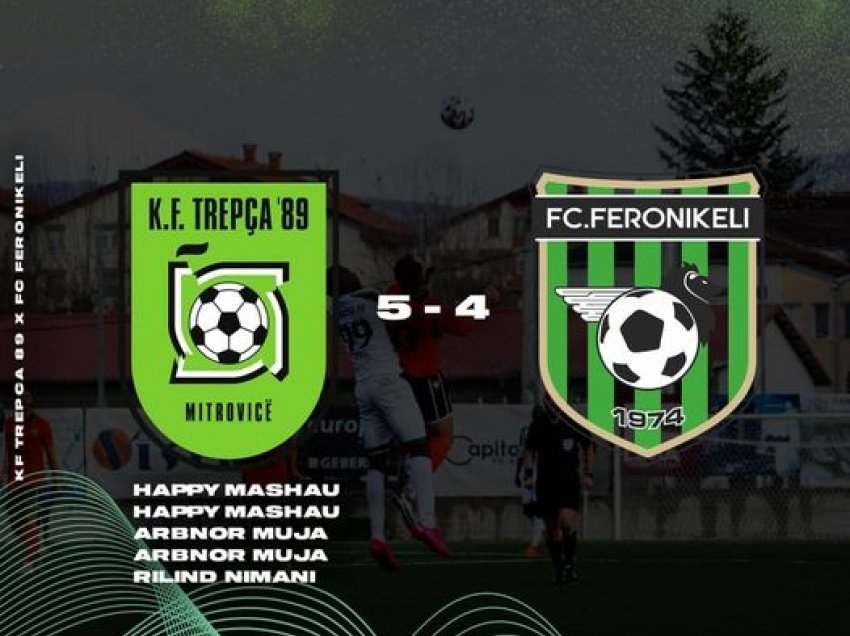 Nëntë gola në sfidën Trepça ’89-Feronikeli