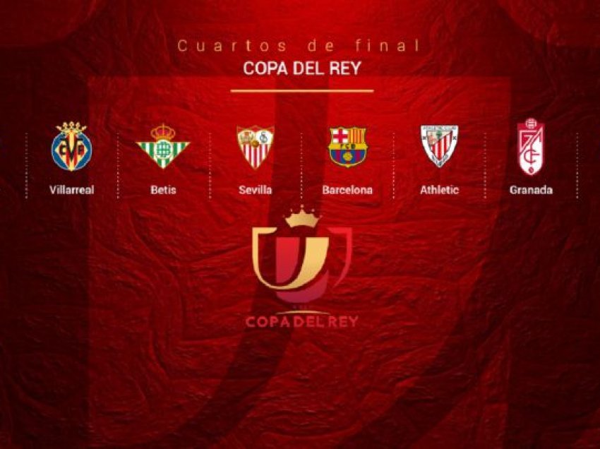 Hidhet shorti për Copa del Rey, Barcelona mëson kundërshtarin e saj