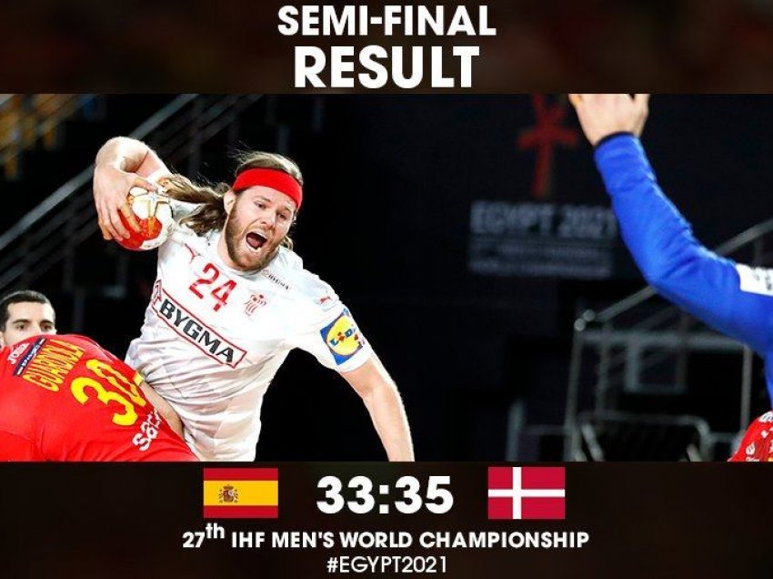 Në finale Danimarka -Suedia