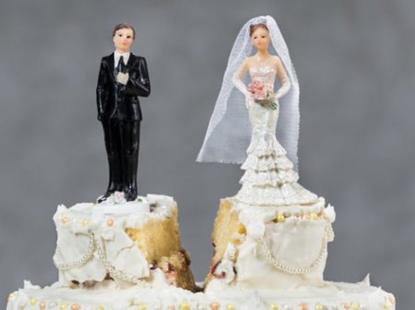 Sa më e shtrenjtë dasma, aq më të larta shanset për t'u divorcuar; Ja cili është kufiri për të mos rrezikuar
