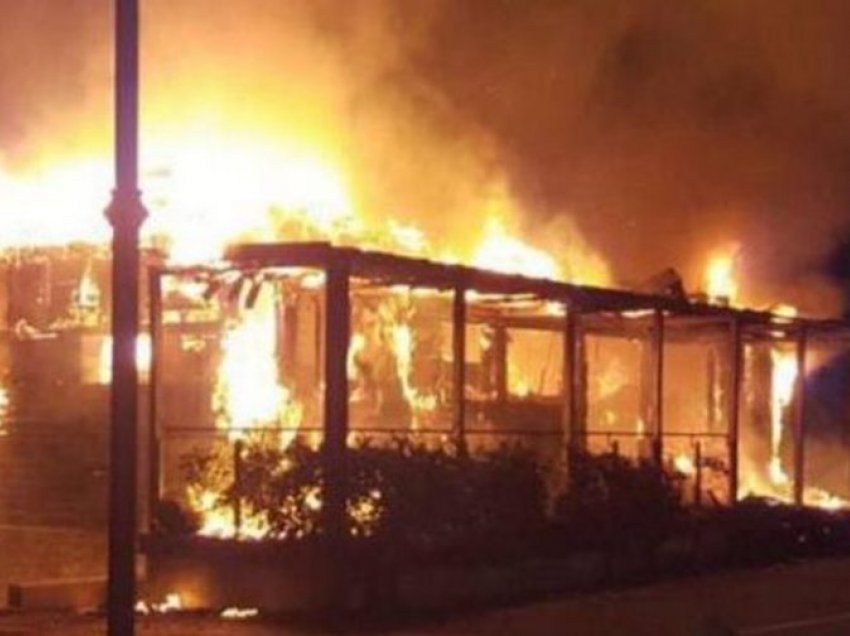 Bie zjarr në një lokal në Vlorë, digjet pjesërisht