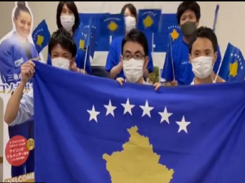 ​“Jemi Dardanët, jemi Kosova”, këndojnë zyrtarët japonezë të Komunës së Sanjos