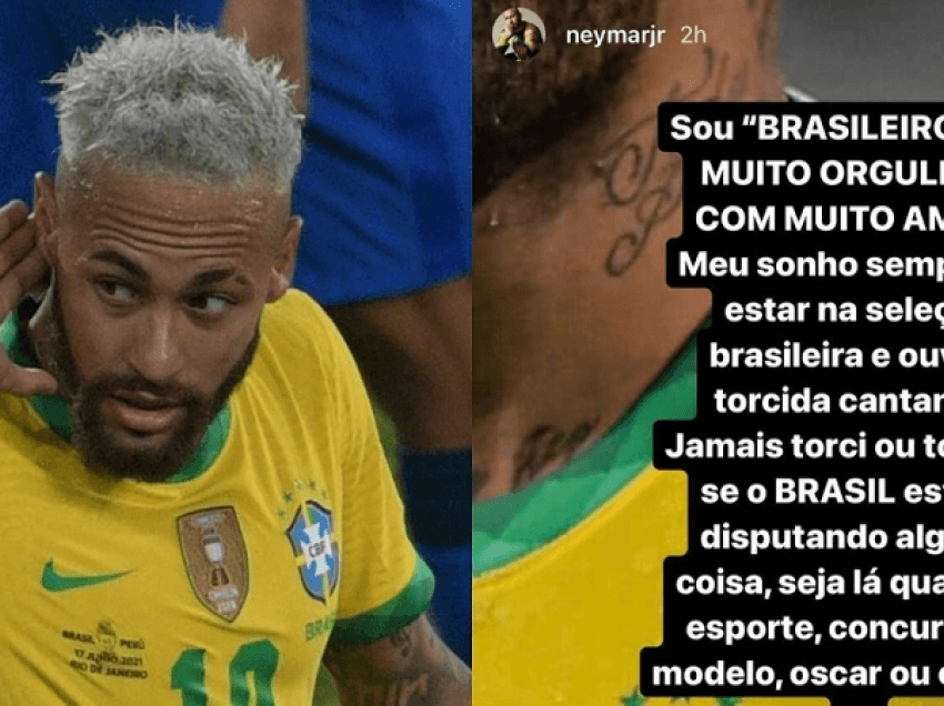 Neymar shpërthen kundër brazilianëve të vet