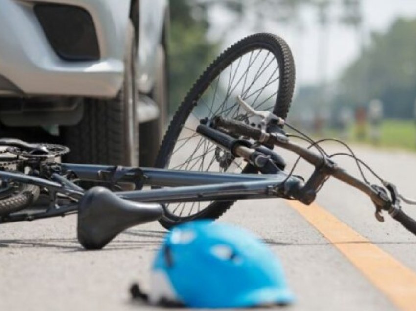 Biçiklisti goditet për vdekje nga vetura
