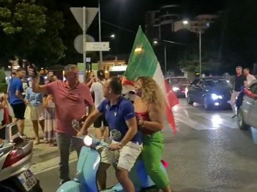 Shkodra në festë! Tifozët festojnë për fitoren e Italisë në “Euro 2020”