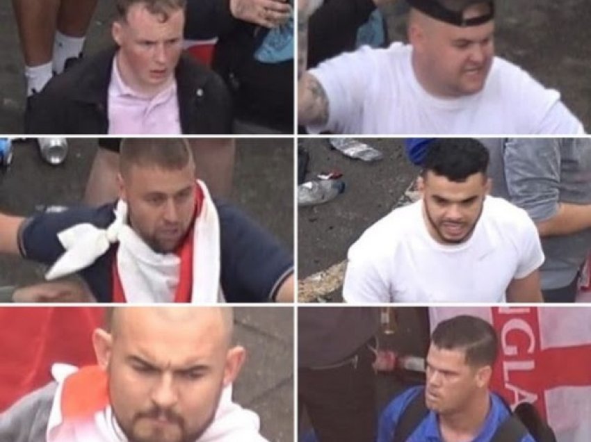 ​Dhuna jashtë “Wembleyt”, policia britanike kërkon ndihmën publikut për t’i kapur këta 10 persona