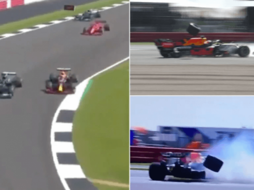Publikohen pamje të reja nga përplasja e frikshme mes Hamiltonit dhe Verstappenit