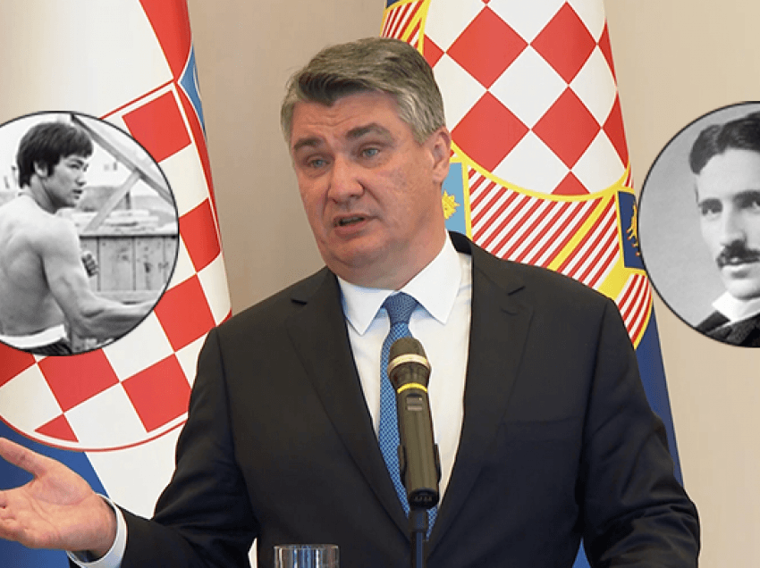 Presidenti kroat tallet keq me serbët