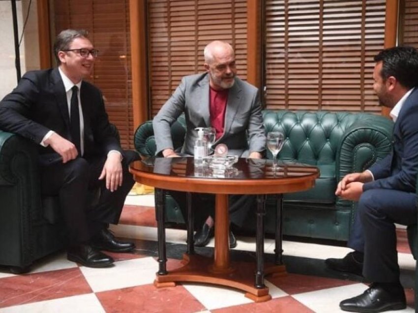 “Ky është një hap i madh për të ardhmen”, Vuçiç publikon foton me Ramën dhe Zaev