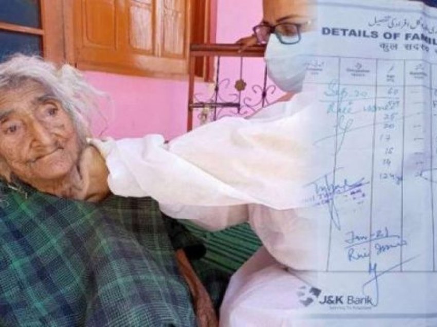 “Gruaja më e vjetër në botë”/ U zbulua teksa po vaksinohej kundër COVID
