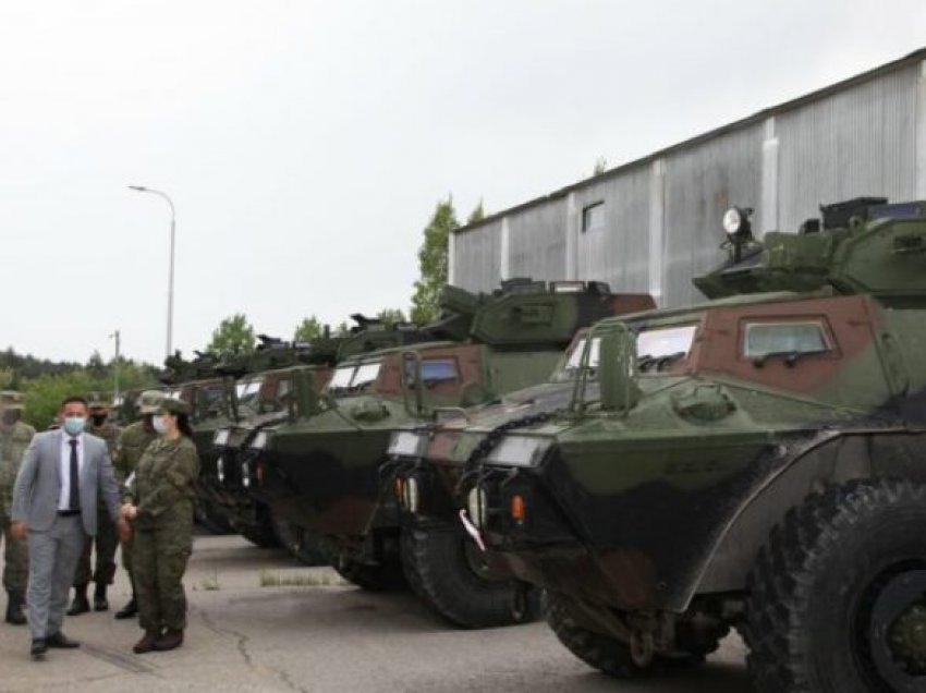 Autoblindat e reja amerikane për Ushtrinë e Kosovës 