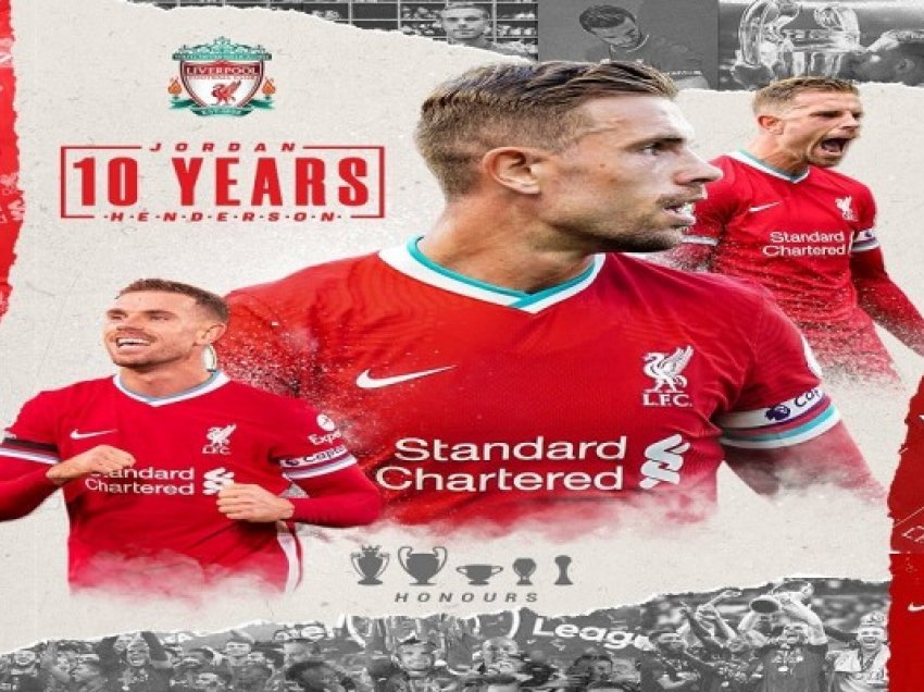 ​Një dekadë nga transferimi i Henderson te Liverpool