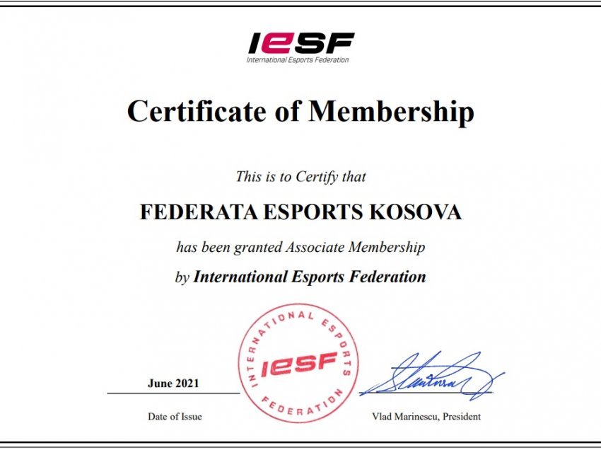 Edhe një lajm i mirë për sportin e Kosovës
