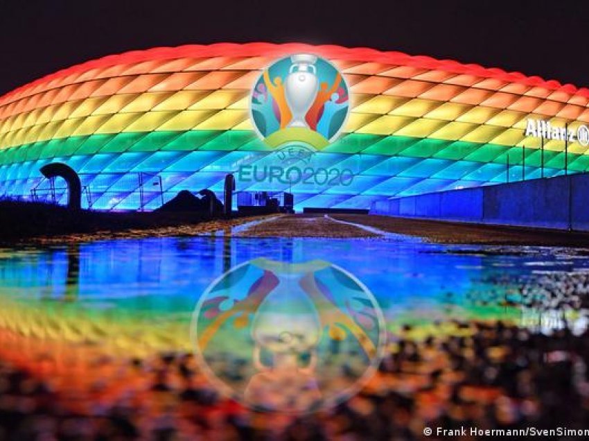 Euro 2020: UEFA para ndalimit të ndriçimit me ngjyrat e ylberit