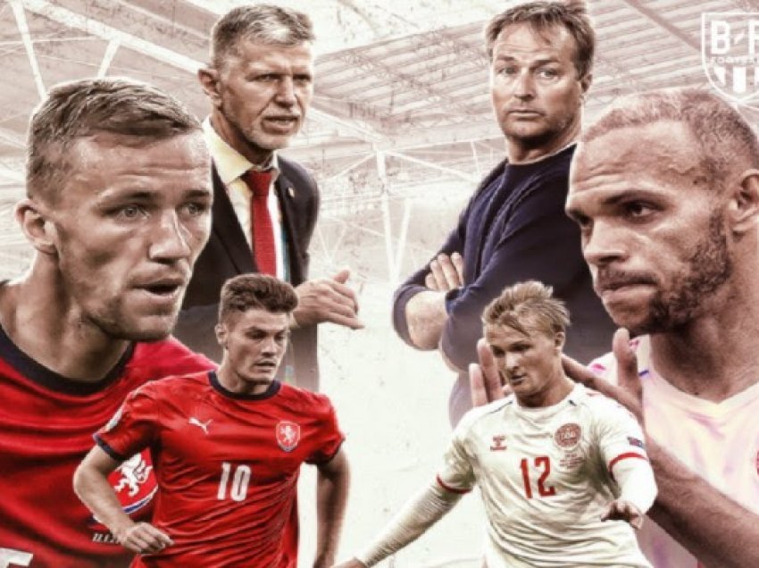 Euro 2020/ Befasia e madhe tashmë ka ndodhur, njëra nga Danimarka ose Çekia do të luajë në gjysmëfinale
