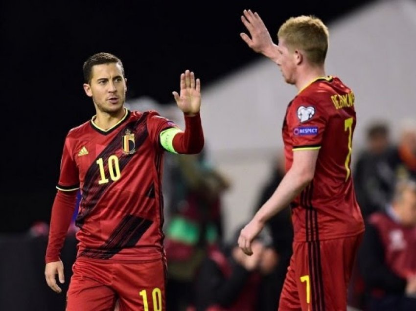 ​De Bruyne dhe Hazard ne dyshim serioz për ndeshjen me Italinë