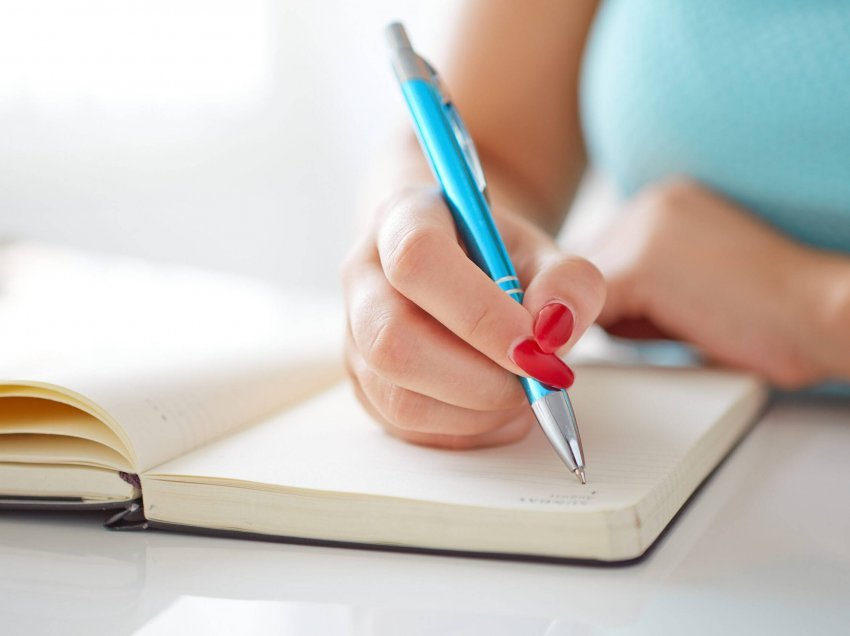 Shkrimi i një ditari është i mirë për shëndetin mendor
