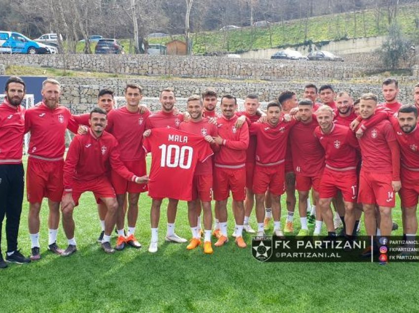 Festë te Partizani para ndeshjes me Skënderbeun