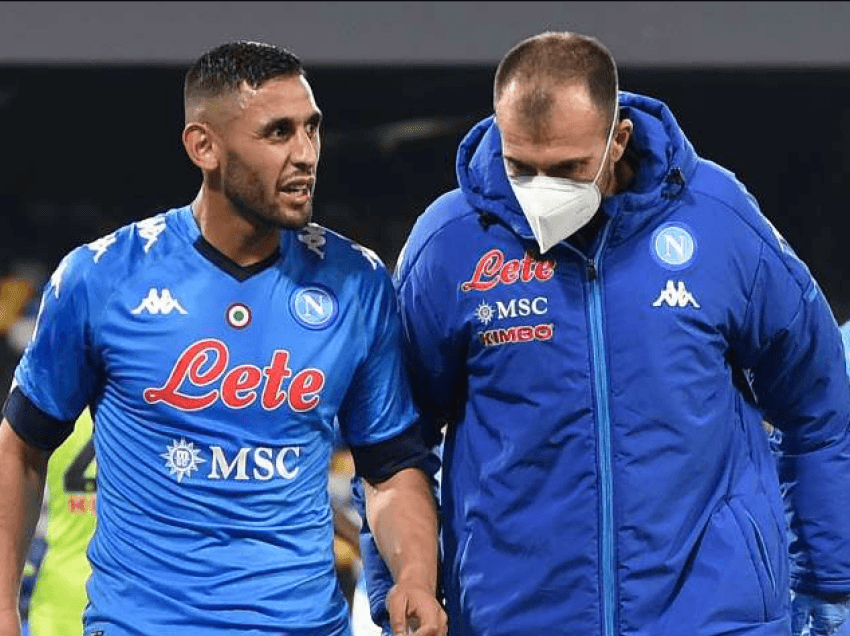 Napoli konfirmon lëndimin e Ghoulam, ka dëmtuar gjurin