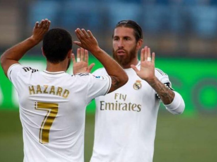 Eden Hazard dhe Sergio Ramos kanë lënë prapa shqetësimet