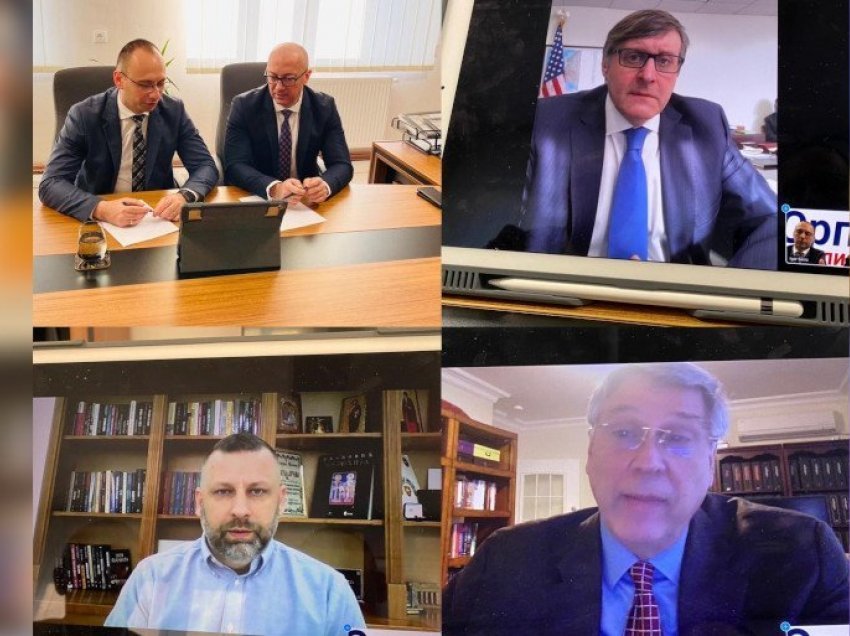 Lista Serbe ka zhvilluar takim online me Palmerin dhe ambasadorin Kosnet