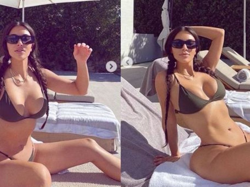 Kim Kardashian e ‘harron’ ndarjen, lë pa fjalë me paraqitjen në bikini