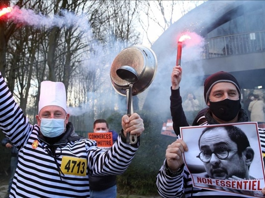 Belgjikë, qytetarët e goditur nga masat anticovid protestë