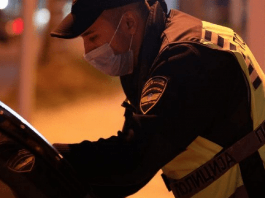 20 persona kanë shkelur orën policore në Maqedoni, 417 gjoba për mosmbajte të maskës