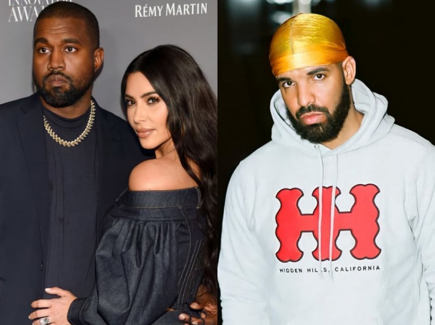 U divorcua nga Kanye West, Drake i vë syrin Kim Kardashian