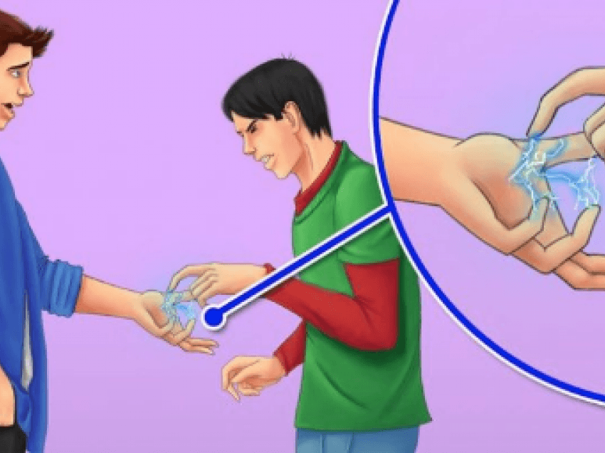 Pse mund të ndjeni një goditje të lehtë elektrike kur prekni dikë