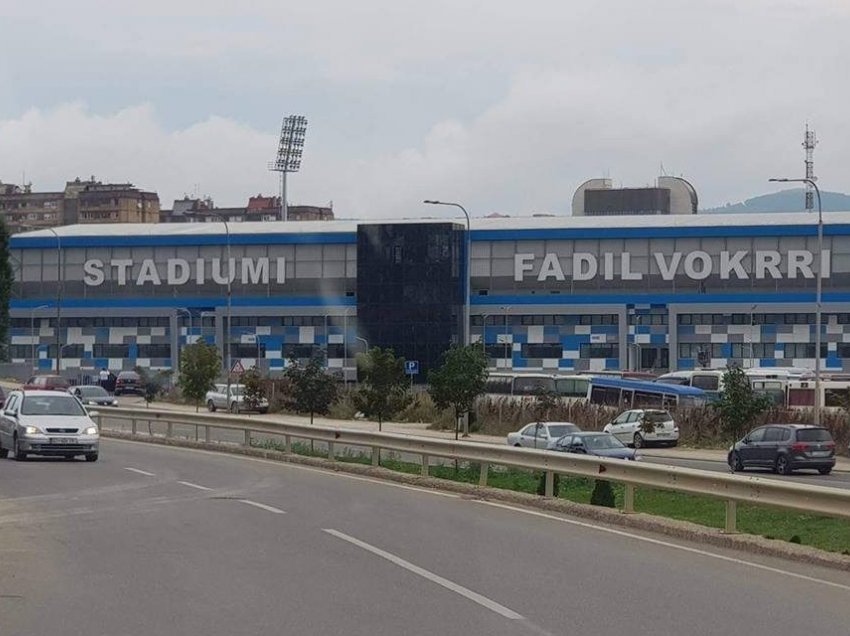 Bllokohen për qarkullim rrugët përreth stadiumit “Fadil Vokrri”