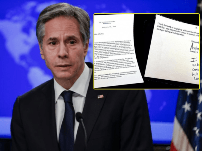 Zbulohet letra që Sekretari Amerikan i Shtetit i dërgoi Vuçiqit dhe mesazhi i qartë për njohjen e Kosovës