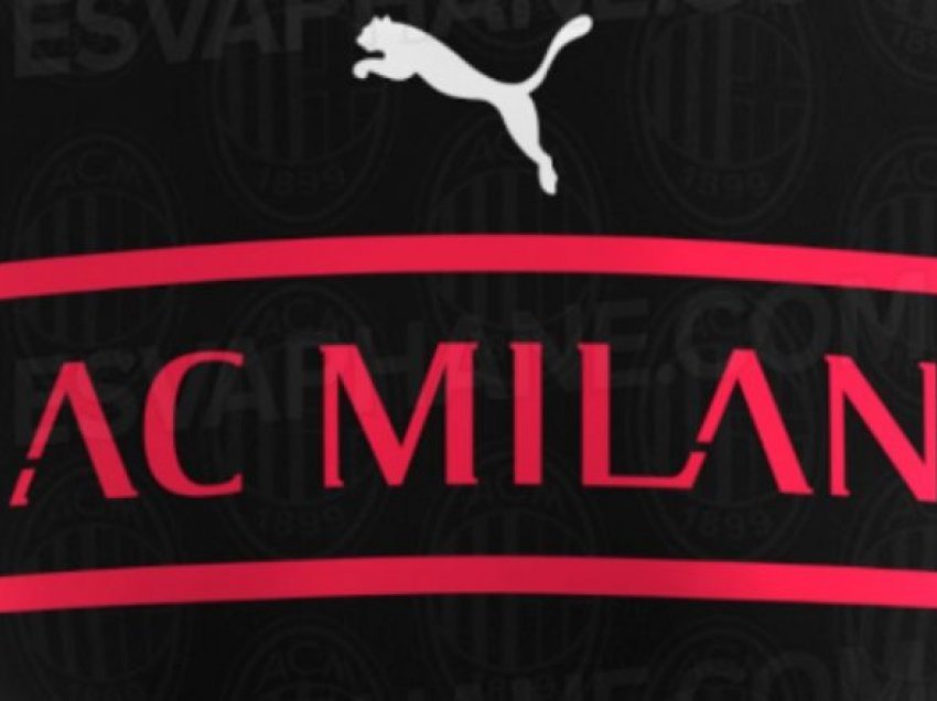 Rrjedh në internet fanella e tretë e Milanit për sezonin 2021/2022