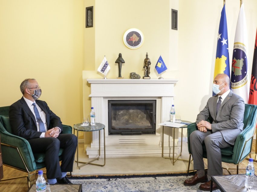 Davenport udhëheqës i Misionit të OSBE-së në Kosovë, Haradinaj: I kërkova mbështetjen e tij për vendin tonë