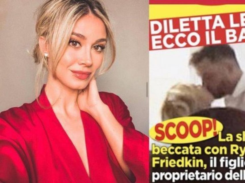 Dalin fotot duke u puthur me një tjetër, si mbrohet Diletta Leotta!