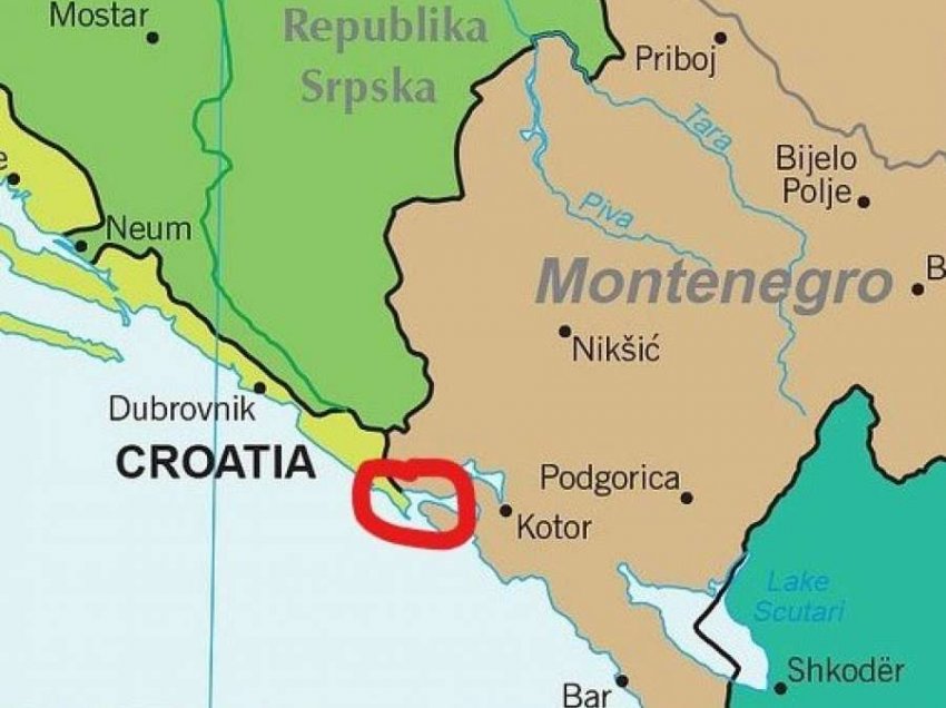 Pos me Kosovën, Mali i Zi ka telashe me demarkim të kufirit edhe me Kroacinë