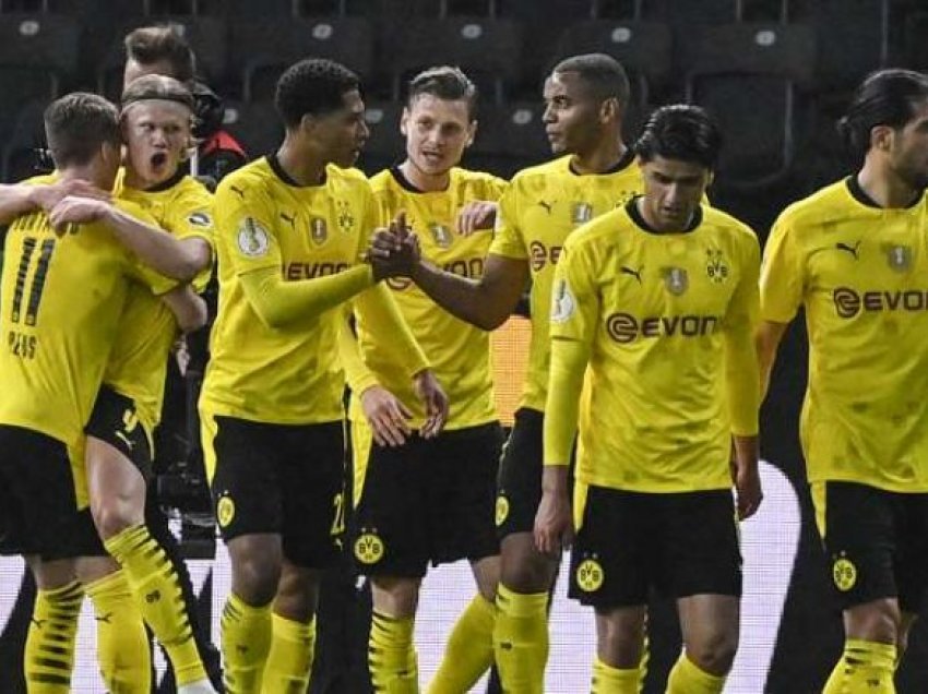 Borussia Dortmundi e shkatërron RB Leipzigun në pjesën e parë: Sancho e Haaland dhurojnë spektakël