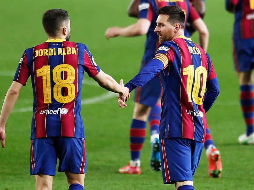 Jordi Alba: Shpresoj të mos jetë ndeshja e fundit në shtëpi e Messit